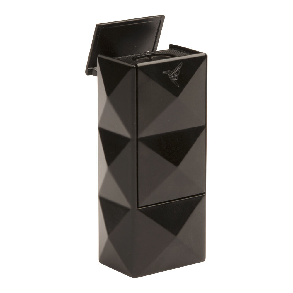 Quasar II with Punch Double Flame Black Lighter, , jrcigars